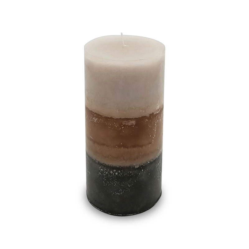 Luxury 400g Christmas scented pillar candle UK with private label